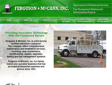 Tablet Screenshot of fergusonmccann.com